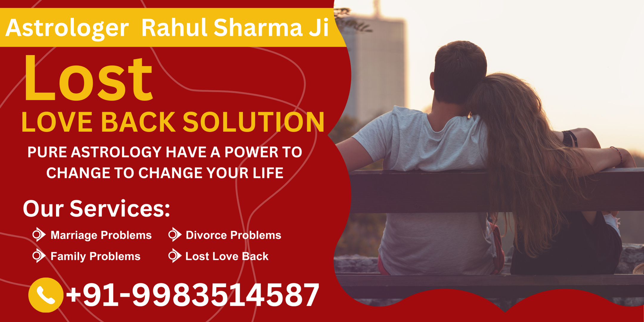 World Famous Astrologer Pandit Rahul Sharma Ji +91-9983514587
